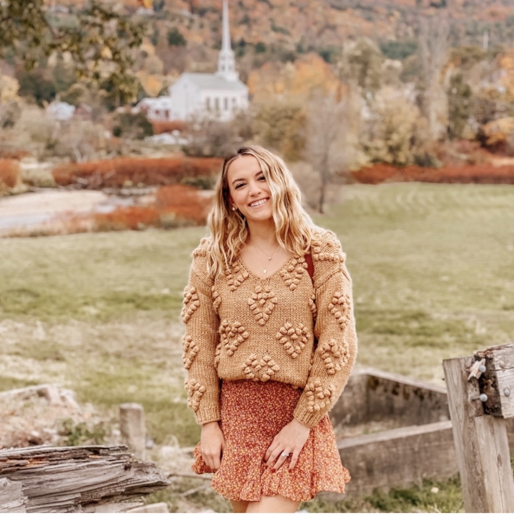 Fall Heart Sweater